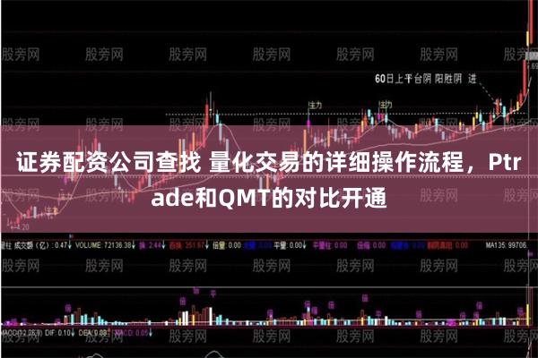 证券配资公司查找 量化交易的详细操作流程，Ptrade和QMT的对比开通